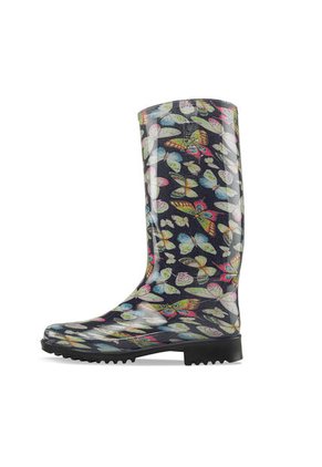Botas Lluvia Adila Negro Para Mujer Croydon