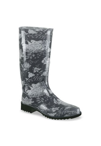 Botas Lluvia Najya Negro Croydon Para Mujer Croydon