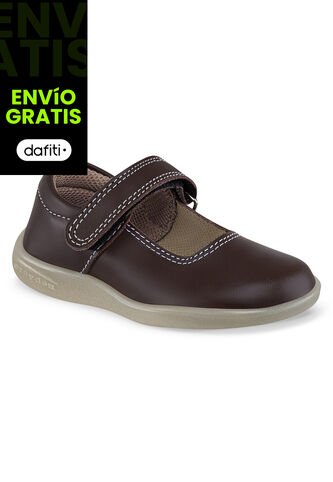 Zapatos Escolares Mafalda Café Para Niña Croydon Croydon