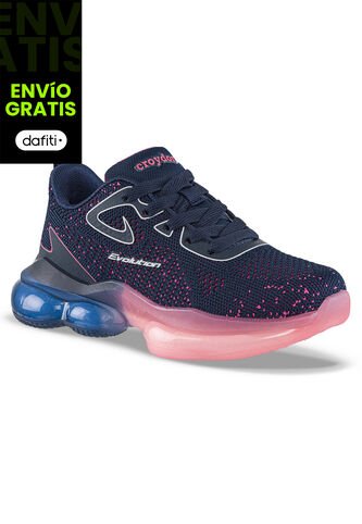 Tenis Running Mesuri Azul Osc Croydon Para Niña Croydon