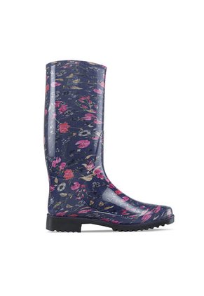 Botas Lluvia Nurul Azul Para Mujer Croydon