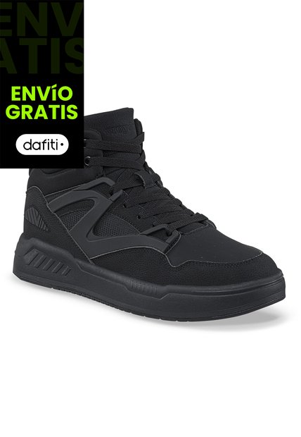 Tenis Urbanos Calod Negro Croydon Para Hombre