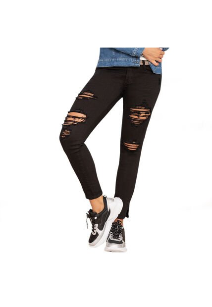 Jean Stay Negro Para Hombre Croydon