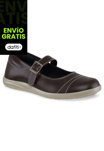 Zapatos Colegio Mathilde Café Para Niña Croydon Croydon