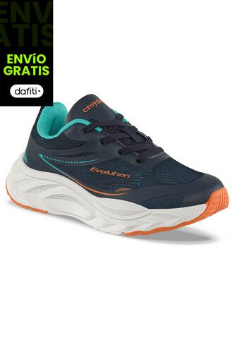 Tenis Running Jubil Azul Osc Croydon Para Niño Croydon