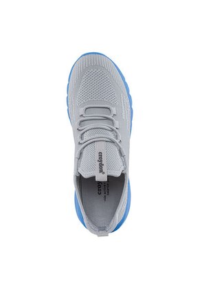 Tenis Running Pemax Gris-Azul Para Hombre Croydon
