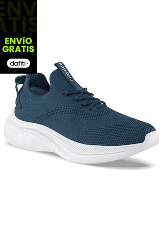 Tenis Para Caminar Sonivo Azul Osc Croydon Para Hombre Croydon