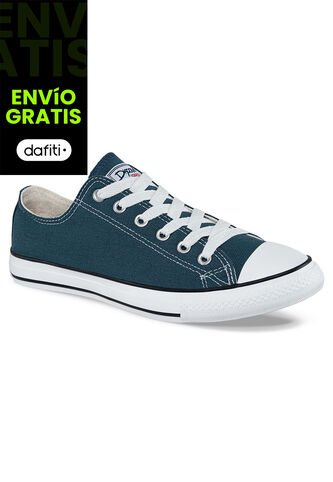 Tenis Discovery Bajo Azul Para Hombre Y Mujer Croydon Croydon