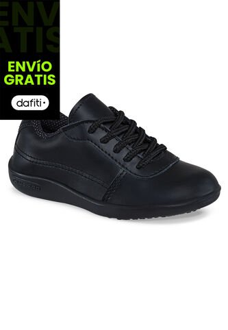 Zapatos Escolares Circuit Negro Para Niño Croydon Croydon
