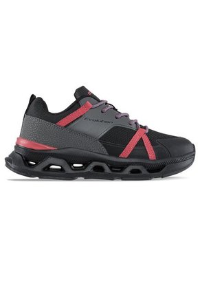 Tenis Running Manrol Negro-Negro Croydon Para Niña