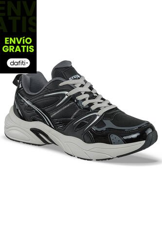 Tenis Urbanos Argame Negro Croydon Para Mujer Croydon