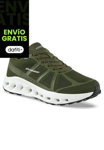 Tenis Running Garyk Verde Osc Croydon Para Hombre Croydon
