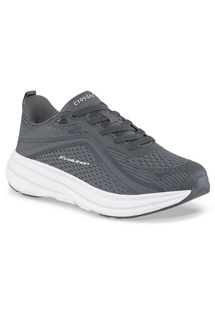Tenis Running Tibble Gris Para Mujer Croydon