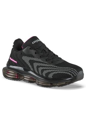 Tenis Running Ulorix Negro-Fucsia Croydon Para Niña