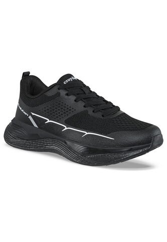 Tenis Running Sloky Negro Para Hombre Croydon Croydon