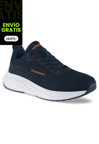 Tenis Running Azuk Azul Osc Croydon Para Hombre Croydon