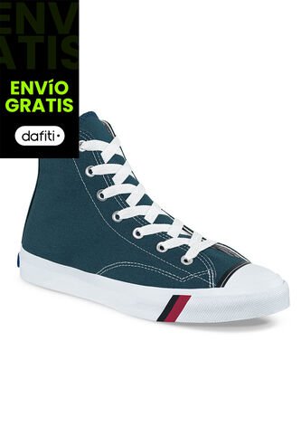 Tenis Royal Hi Cut Azul Para Hombre Croydon Croydon