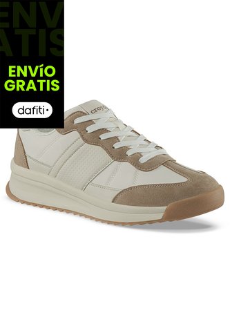 Tenis Urbanos Arcai Beige Croydon Para Hombre Croydon