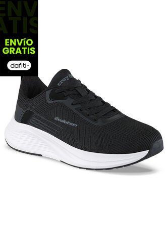 Tenis Running Azuk Negro Croydon Para Hombre Croydon