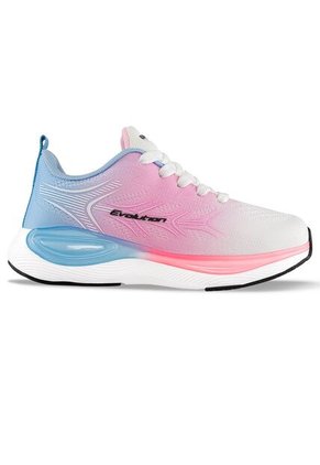 Tenis Running Onder Blanco-Rosa Croydon Para Niña