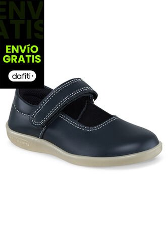 Zapatos Escolares Mafalda Azul Para Niña Croydon Croydon