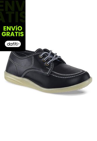 Zapatos Escolares Bachiller Negro Para Niña Croydon Croydon