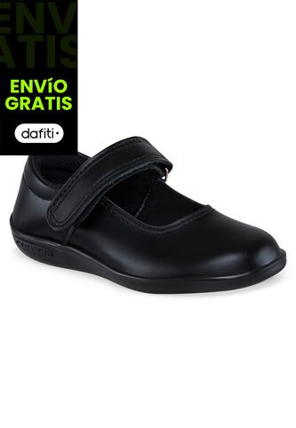 Zapatos Escolares Mafalda Negro Para Niña Croydon Croydon