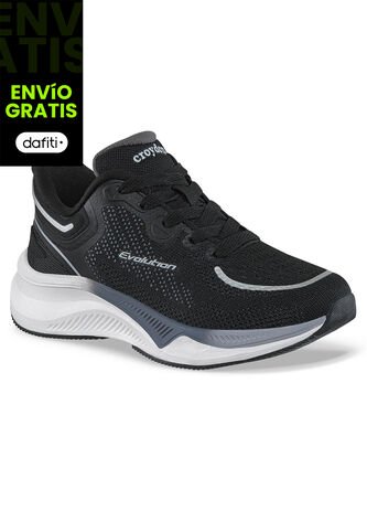 Tenis Running Coffer Negro Croydon Para Niño Croydon