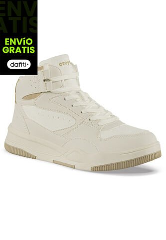 Tenis Urbanos Zedroni Beige Croydon Para Mujer Croydon