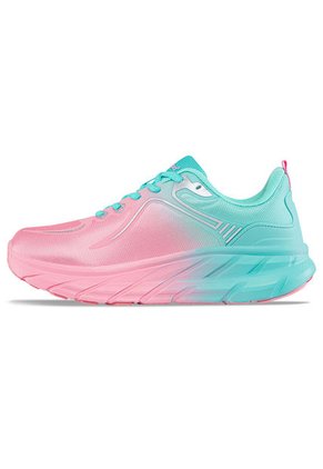 Tenis Running Lukup Rosa-Verde Para Mujer Croydon
