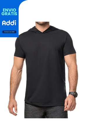 Camiseta Mario Negro Para Hombre Croydon Croydon