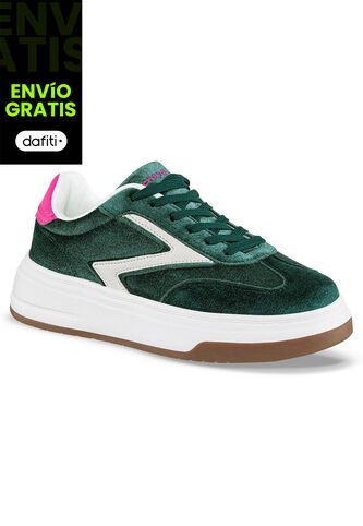 Tenis Slinder Verde Croydon Para Mujer Croydon