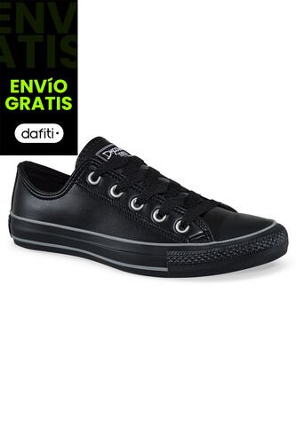 Tenis Discovery Bajo New Negro-Gris Para Hombre Y Mujer Croydon Croydon