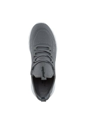 Tenis Running Pemax Gris-Blanco Para Hombre Croydon