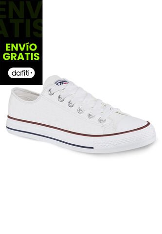 Tenis Discovery Bajo New I Blanco Para Hombre Y Mujer Croydon Croydon