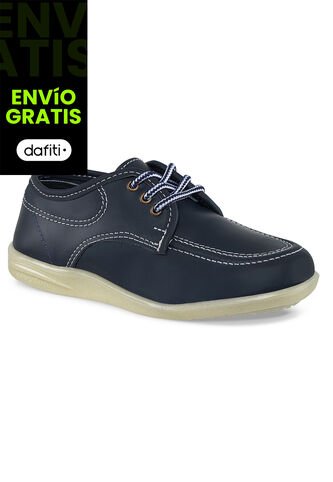 Zapatos Escolares Bachiller Azul Para Niña Croydon Croydon