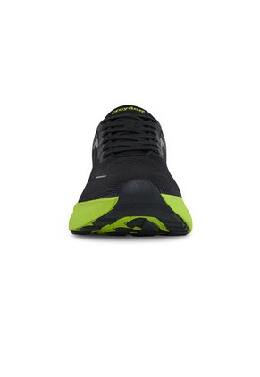 Tenis Running Kione Negro-Verde Para Hombre Croydon