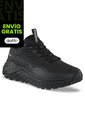 Tenis Trail Running Libir Negro-Negro Croydon Para Hombre de Croydon
