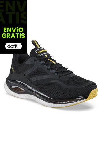 Tenis Running Tinor Negro Croydon Para Hombre Croydon