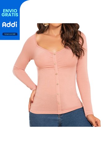 Blusa Kanny Rosa Para Mujer Croydon Croydon