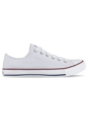 Tenis Discovery Bajo Blanco-Rojo Para Hombre Y Mujer Croydon