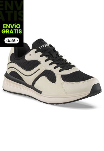 Tenis Urbanos Salur Beige Croydon Para Hombre Croydon