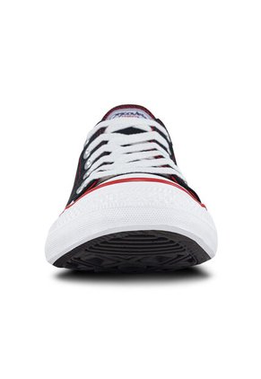 Tenis Discovery Bajo Negro-Rojo Para Hombre Y Mujer Croydon