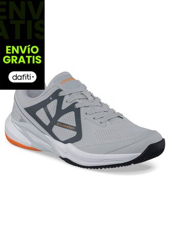 Tenis Entrenamiento Wacod Gris Claro Croydon Para Hombre Croydon