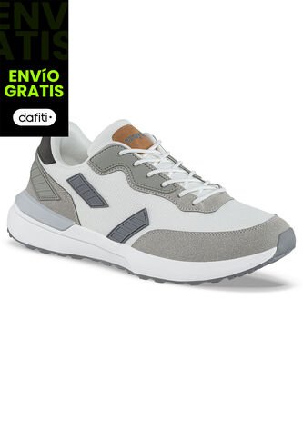 Tenis Urbanos Nexo Gris Croydon Para Hombre Croydon