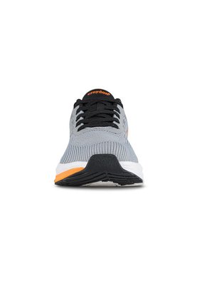 Tenis Running Bople Gris-Naranja Para Hombre Croydon