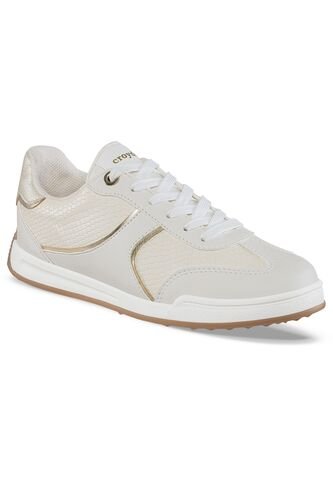 Tenis Urbanos Eglet Beige-Oro Croydon Para Mujer Croydon