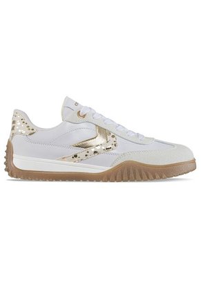 Tenis Urbanos Nerida Blanco-Oro Croydon Para Mujer