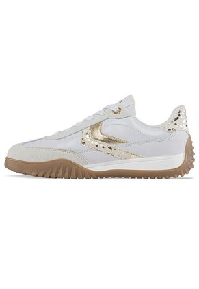 Tenis Urbanos Nerida Blanco-Oro Croydon Para Mujer
