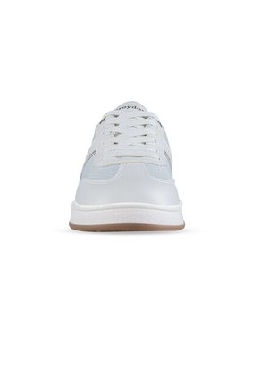 Tenis Urbanos Eglet Blanco-Plata Croydon Para Mujer